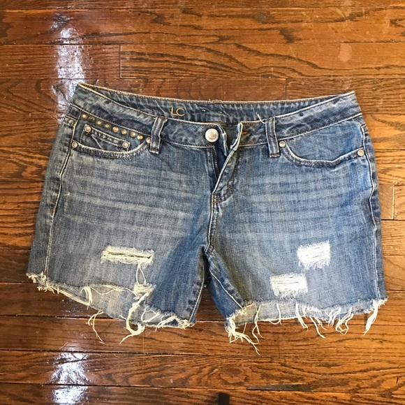 LC Lauren Conrad Pants - LC Lauren Conrad Ripped Denim Shorts LC Lauren Conrad Pants - LC Lauren Conrad Ripped Denim Shorts
